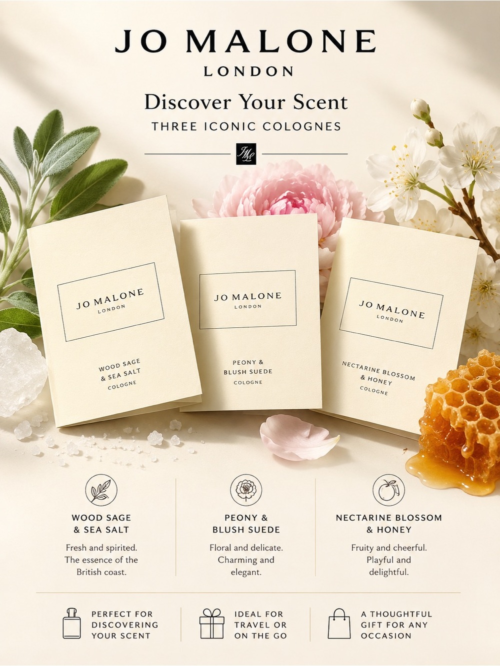 Jo Malone Discovery EDP Spray Trio 1.5ml x 3